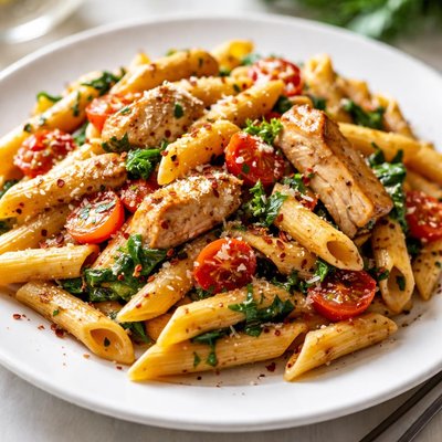 Chicken penne pasta