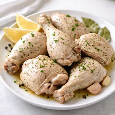 Chicken piece boiled