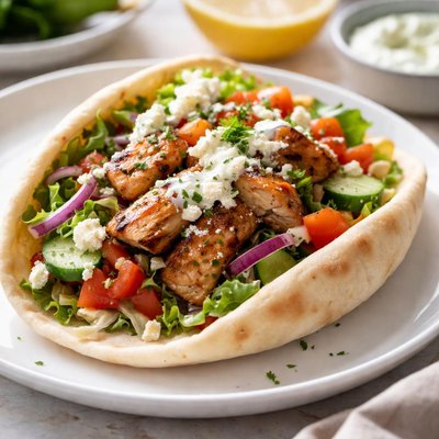 Chicken pita