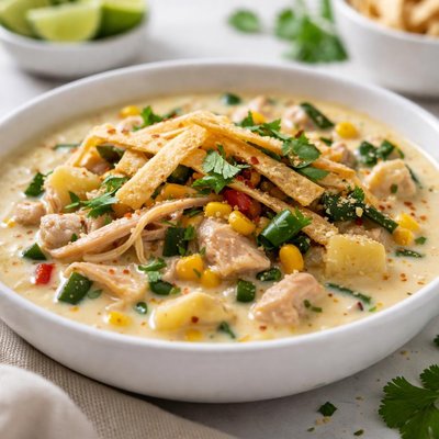 Chicken poblano chowder