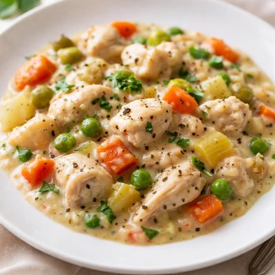 Chicken pot pie filling