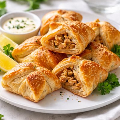 Chicken puffs