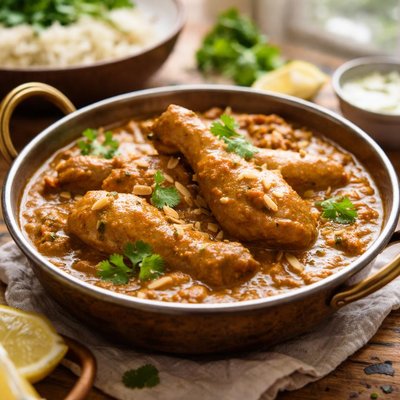 Chicken quorma curry