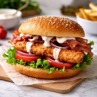 Chicken ranch sandwich