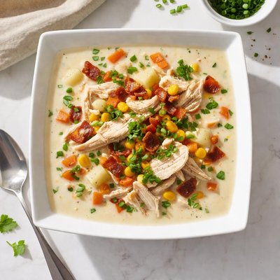 Chicken ranch soup