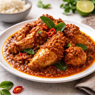 Chicken rendang
