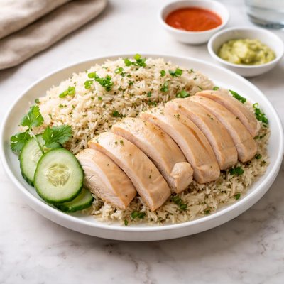 Chicken rice rice