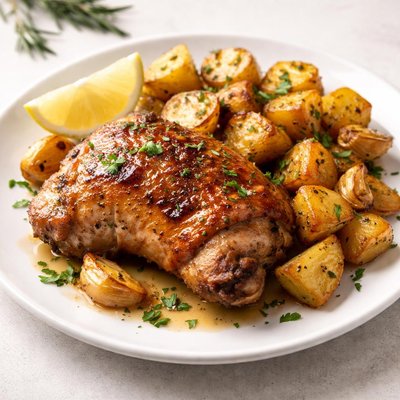 Chicken roasted potato