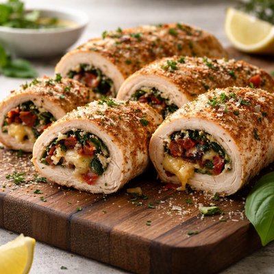 Chicken rollatini