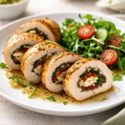 Chicken roulade
