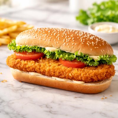 Chicken royal from burger king