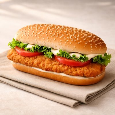 Chicken royale burger king