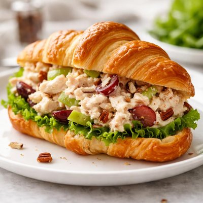 Chicken salad croissant