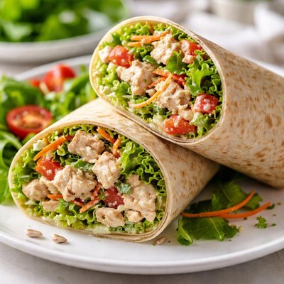 Chicken salad roll