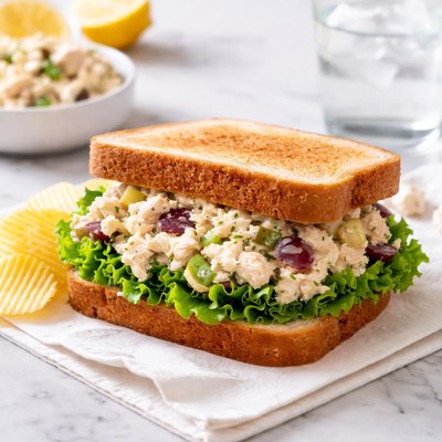 Chicken salad sandwhich