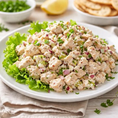 Chicken salad with mayo