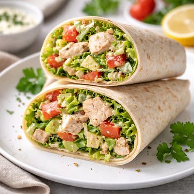 Chicken salad wrap