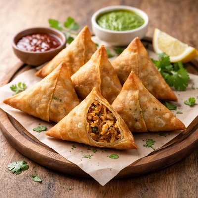 Chicken samosas