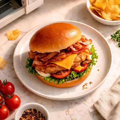 Chicken sandwich microwave