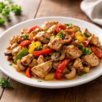 Chicken sauteed