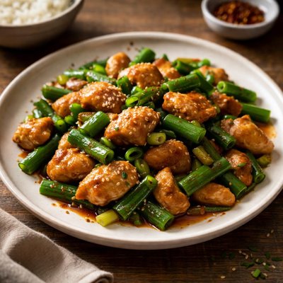 Chicken scallion
