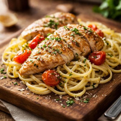 Chicken scampi