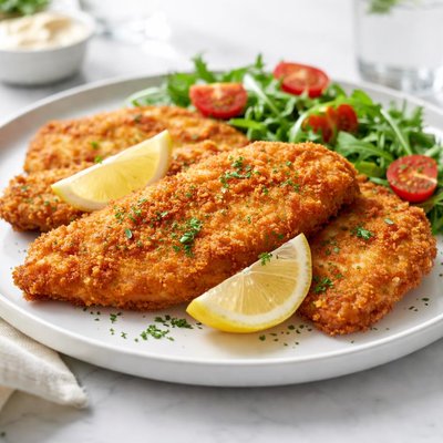 Chicken schnitzels