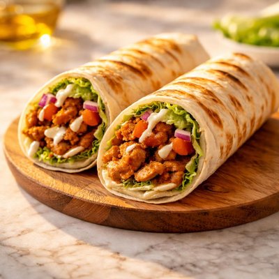 Chicken shawarma durum