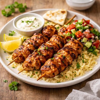 Chicken shawarma kebab