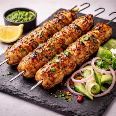 Chicken sheesh kebab