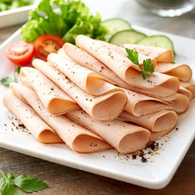 Chicken slices lunchmeat