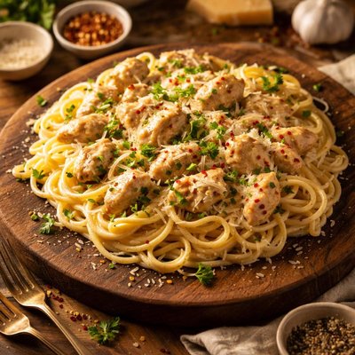 Chicken spagetti
