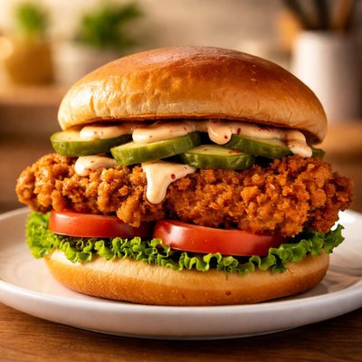 Chicken spice sandwich