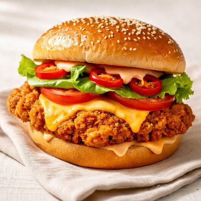 Chicken spicy burger