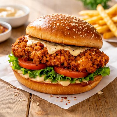 Chicken spicy sandwich