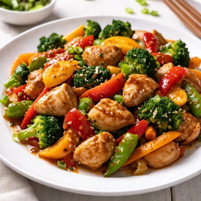 Chicken stir fry