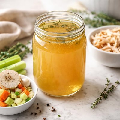 Chicken stock homemade