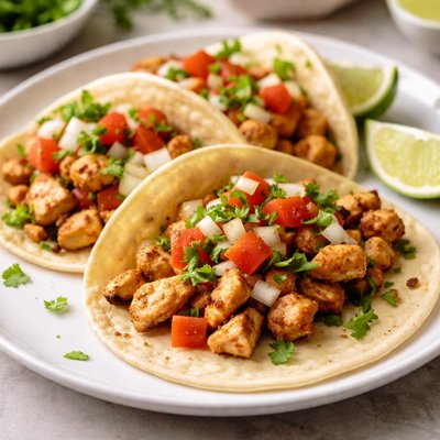 Chicken street taco