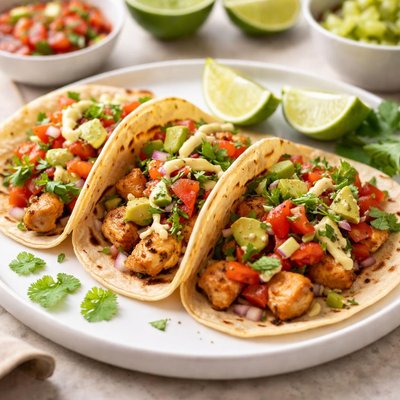 Chicken street tacos
