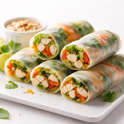 Chicken summer roll