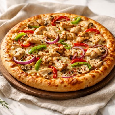 Chicken supreme pizza
