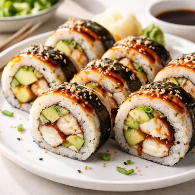 Chicken sushi