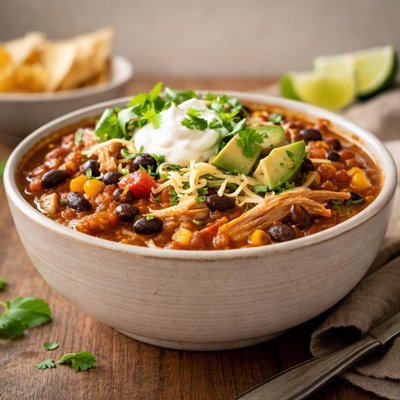 Chicken taco chili