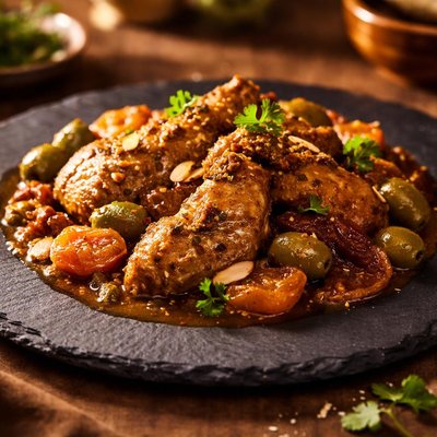 Chicken tagine