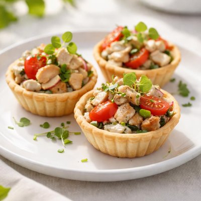 Chicken tartlet
