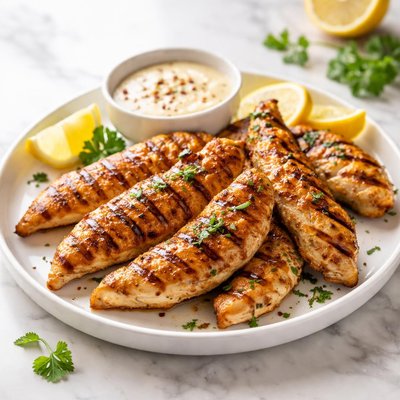Chicken tender grilled