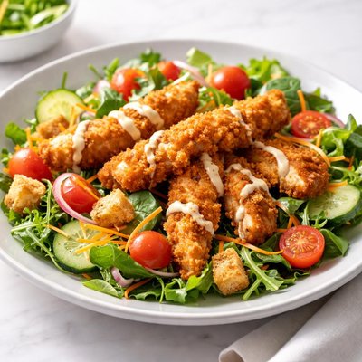 Chicken tender salad