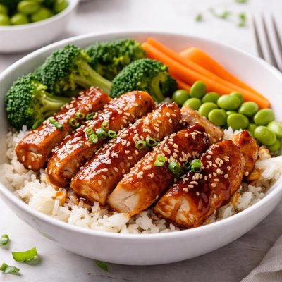Chicken teriyaki bowl