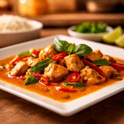 Chicken thai red curry