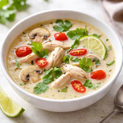 Chicken thai soup